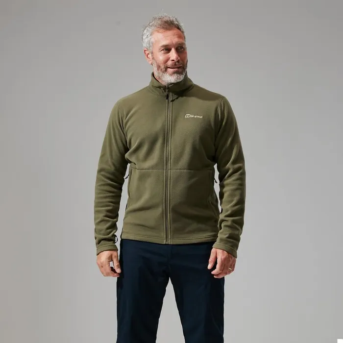 Fleece Men Berghaus Prism Micro Polartec InterActive Jacket 8211 Dark Green
