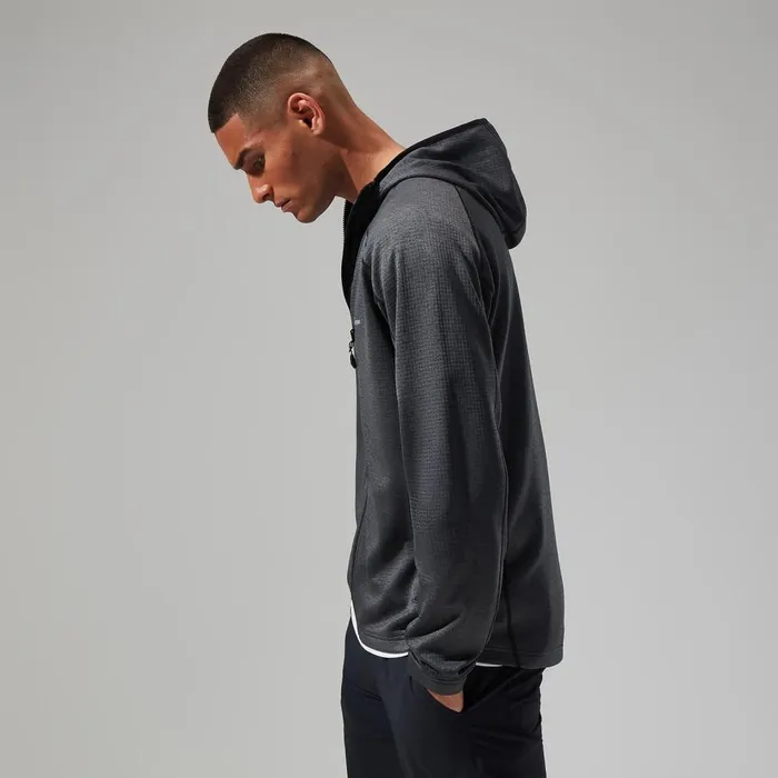 Fleece Men Berghaus Urban Spitzer Hooded Jacket Interactive 8211 BlackGrey