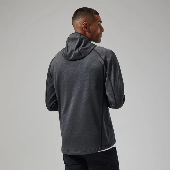 Fleece Men Berghaus Urban Spitzer Hooded Jacket Interactive 8211 BlackGrey