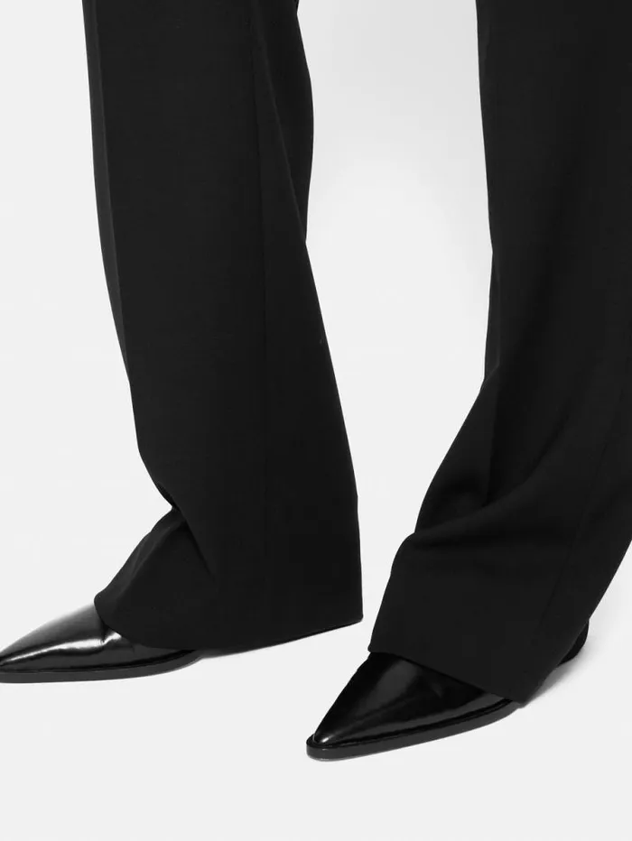 Fluid Twill Mason Trouser Black Women Jigsaw Suits and Tailoring
