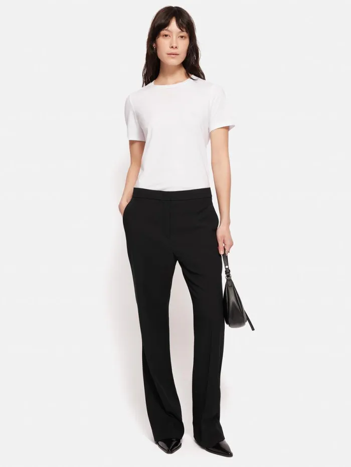 Fluid Twill Mason Trouser Black Women Jigsaw Suits and Tailoring