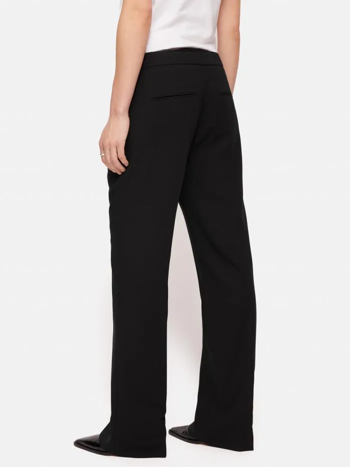 Fluid Twill Mason Trouser Black Women Jigsaw Suits and Tailoring