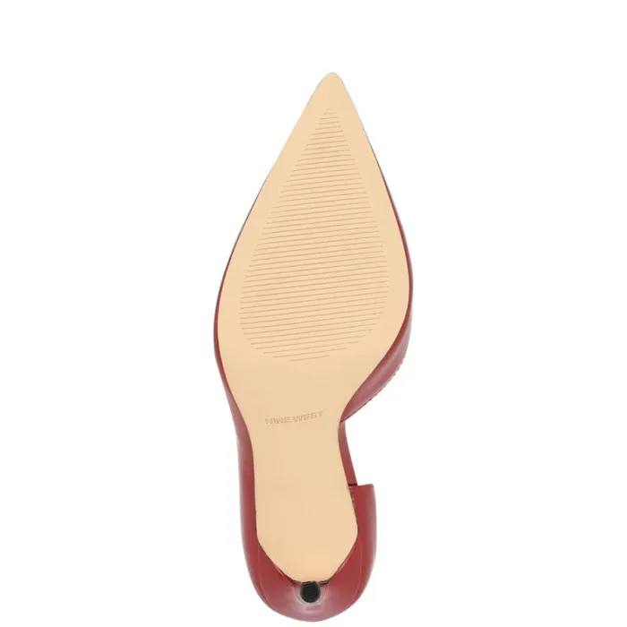 Folowe D039Orsay Pointy Toe Pumps Red Patent Women Nine West Heels
