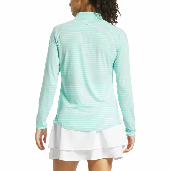 FootJoy QuarterZip Long Sleeve Sun Protection Women Women Shirts