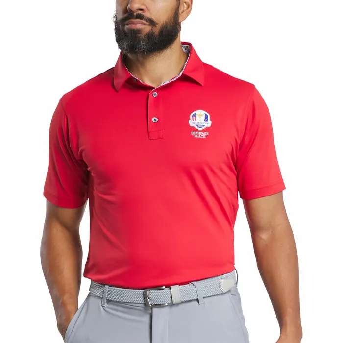 FootJoy Ryder Cup Solid Lisle Men Shirts