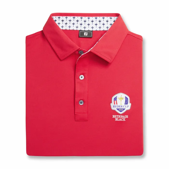 FootJoy Ryder Cup Solid Lisle Men Shirts