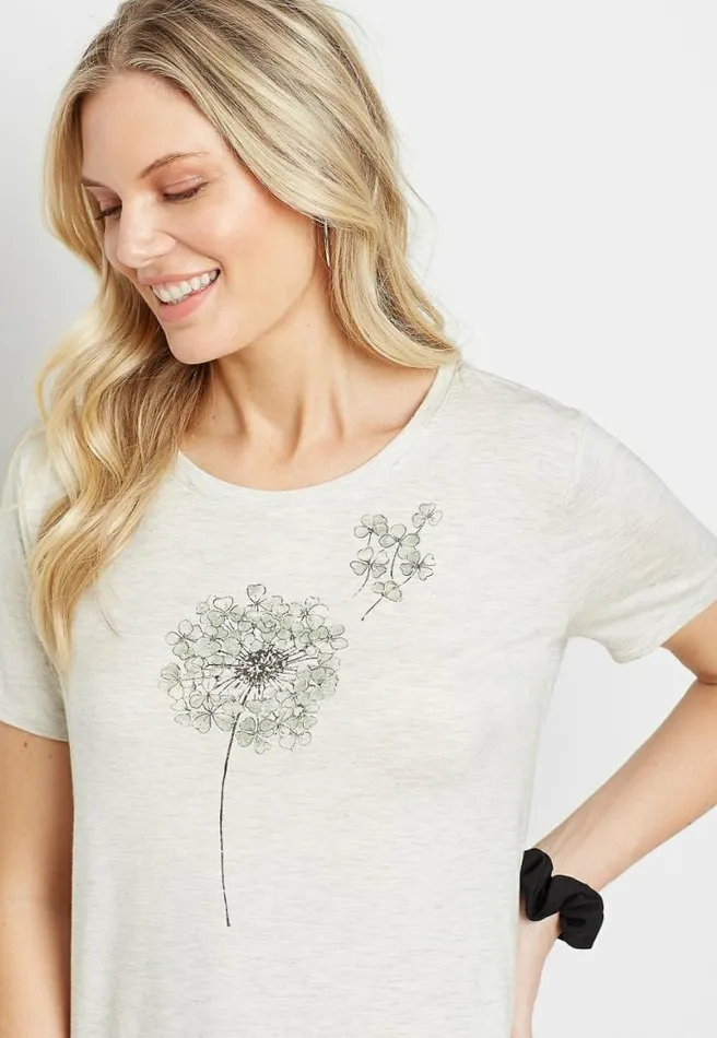 Four Leaf Clover Graphic Tee Women Maurices Tops