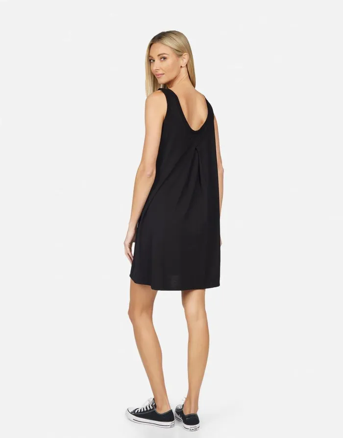 Francesca Zebra Lip Black Women Lauren Moshi Dresses