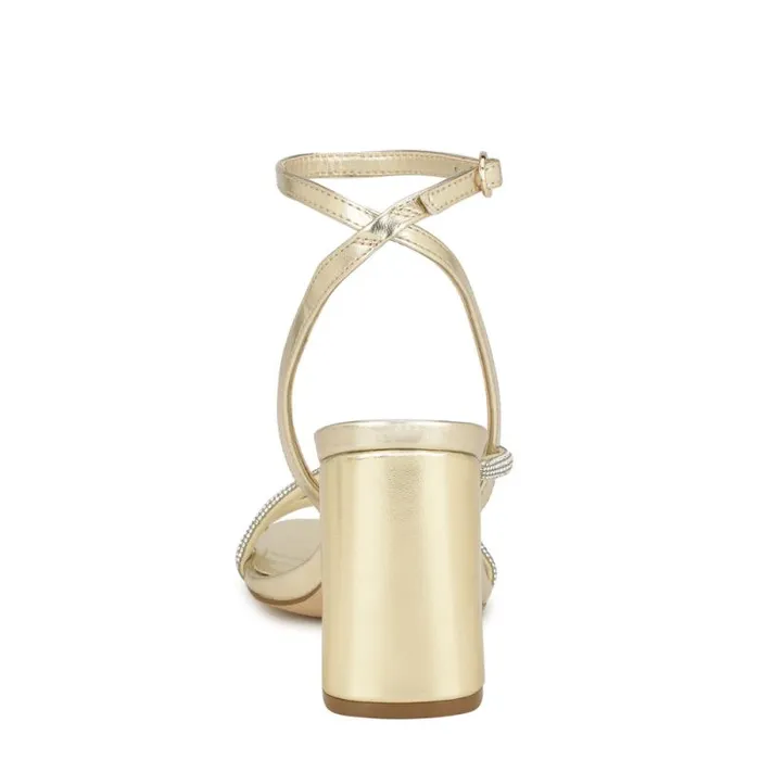 Gaden Ankle Strap Sandals Platino Women Nine West Sandals Gaden Ankle Strap Sandals Platino Women Nine West Sandals