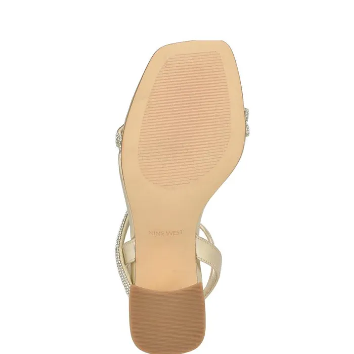 Gaden Ankle Strap Sandals Platino Women Nine West Sandals Gaden Ankle Strap Sandals Platino Women Nine West Sandals