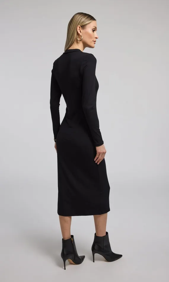 Generation Love Clothing Dresses Monique Rib Dress Black 8211 Women
