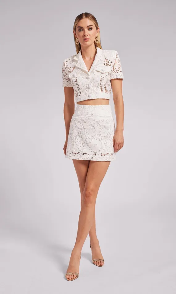 Generation Love Clothing Skirts Sabrina Lace Skirt White 8211 Women