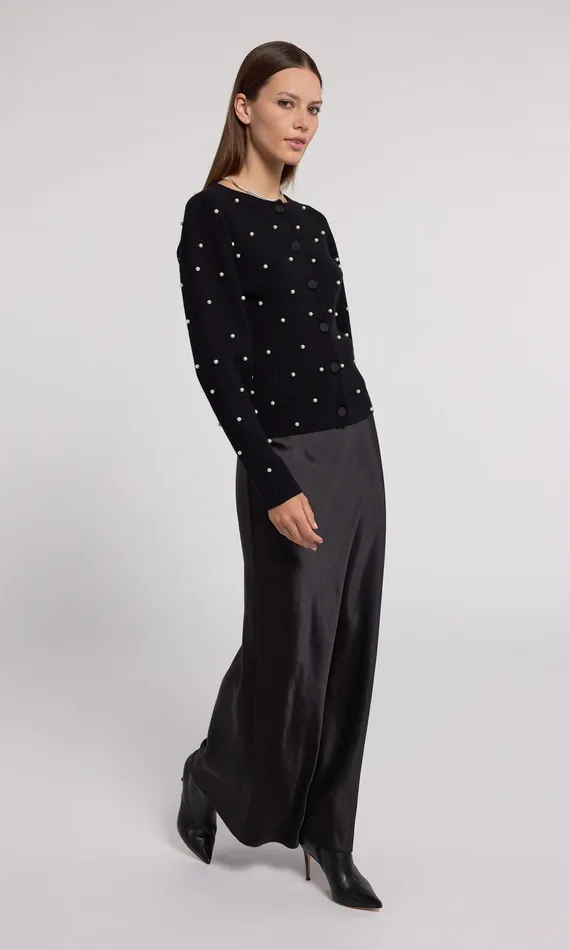 Generation Love Clothing Sweaters and Sweatshirts Stacie Cardigan Black 8211 Women
