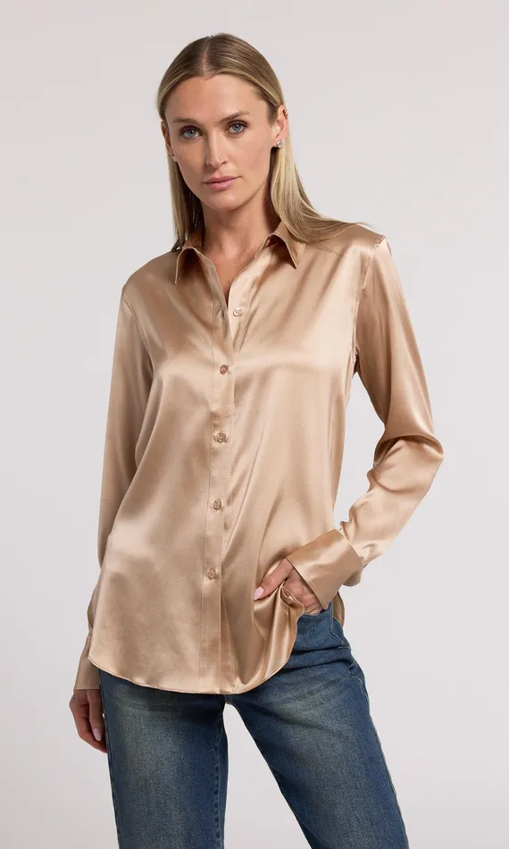 Generation Love Clothing Tops Marcello Blouse Truffle 8211 Women