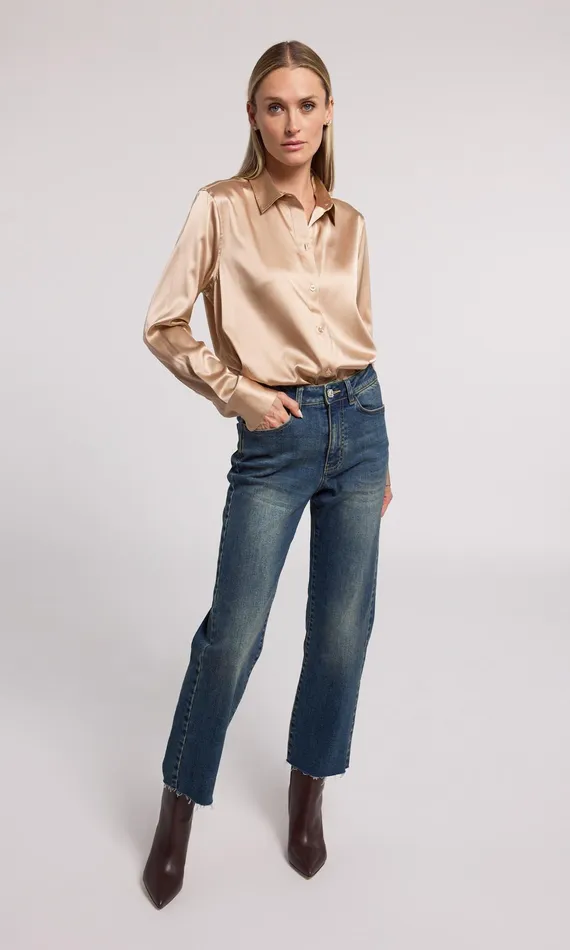 Generation Love Clothing Tops Marcello Blouse Truffle 8211 Women