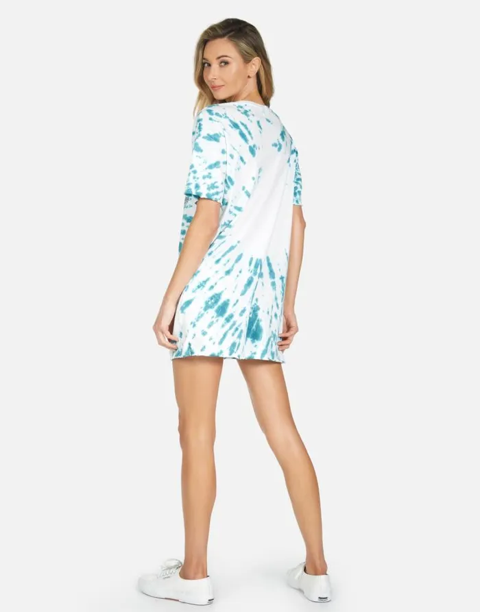 Geneva Peace Hippie Teal Splash Women Lauren Moshi Dresses
