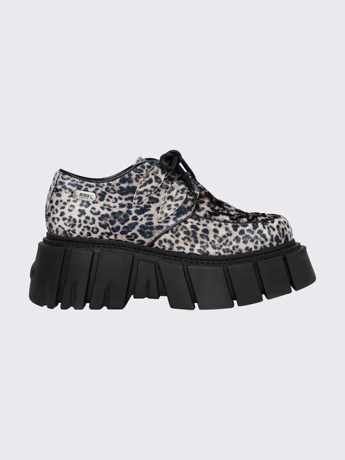 Gig Leopard Creeper Shoes Women Minga London Shoes
