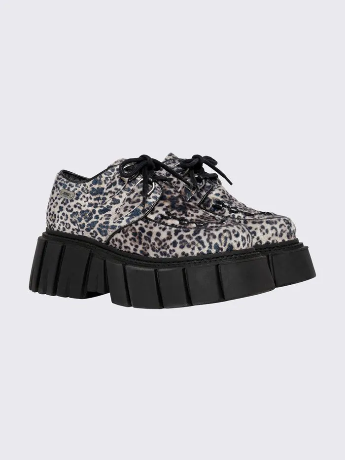 Gig Leopard Creeper Shoes Women Minga London Shoes