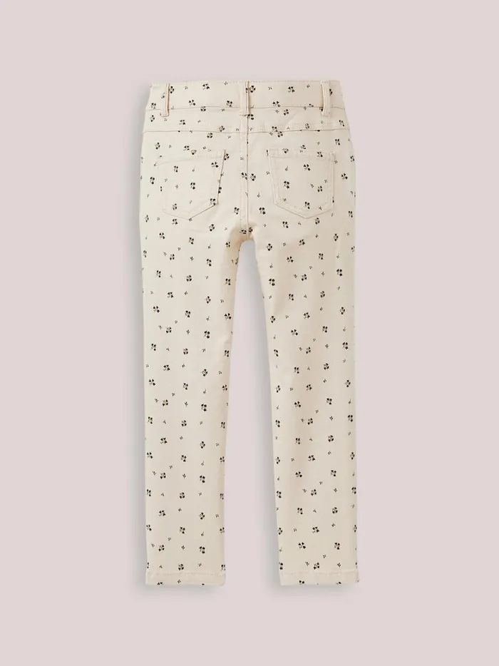 Girls Clothing Cyrillus Cassy Print SlimFit Trousers Imp Cassy