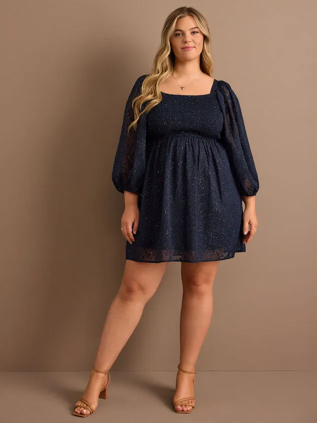 Giselle Glitter Dress Navy Women Altar039d State Dresses Giselle Glitter Dress Navy Women Altar039d State Dresses
