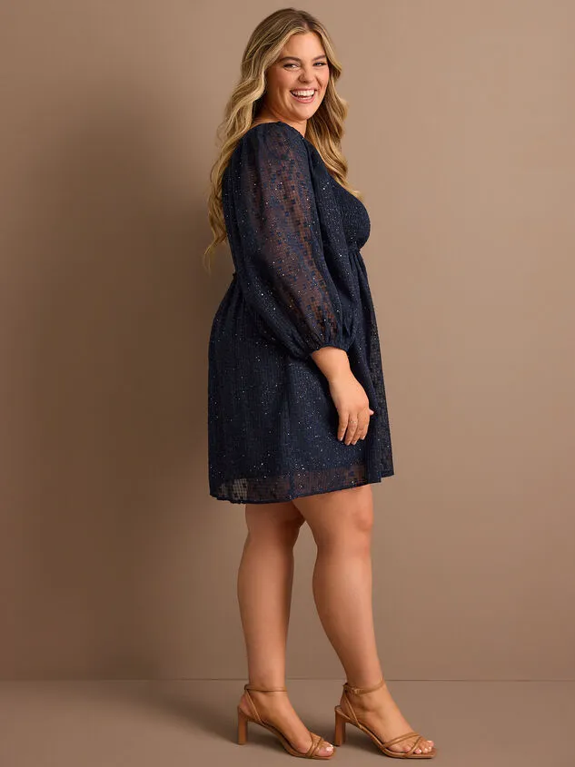 Giselle Glitter Dress Navy Women Altar039d State Dresses Giselle Glitter Dress Navy Women Altar039d State Dresses