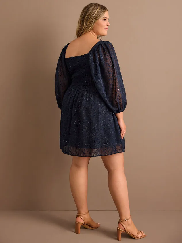 Giselle Glitter Dress Navy Women Altar039d State Dresses Giselle Glitter Dress Navy Women Altar039d State Dresses