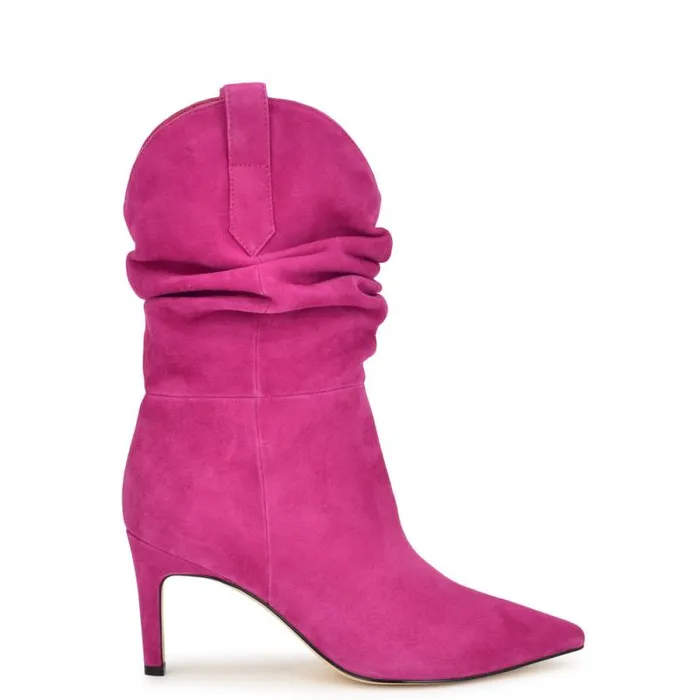 Gonda Dress Booties Pink Women Nine West Boots and Booties