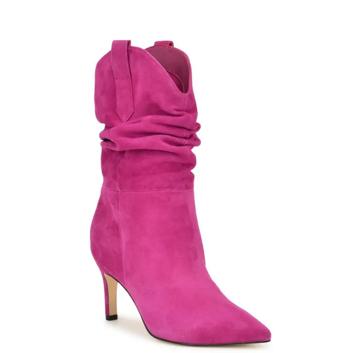 Gonda Dress Booties Pink Women Nine West Boots and Booties