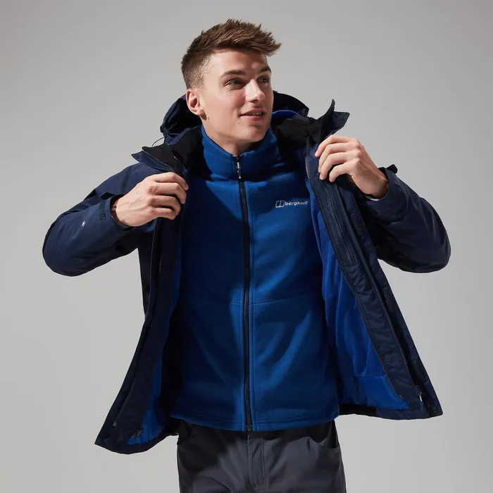 GORETEX Men Berghaus Hillwalker Gemini 3in1 Jacket 8211 Dark Blue