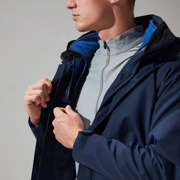 GORETEX Men Berghaus Hillwalker Gemini 3in1 Jacket 8211 Dark Blue