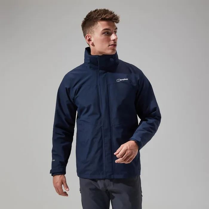 GORETEX Men Berghaus Hillwalker Gemini 3in1 Jacket 8211 Dark Blue