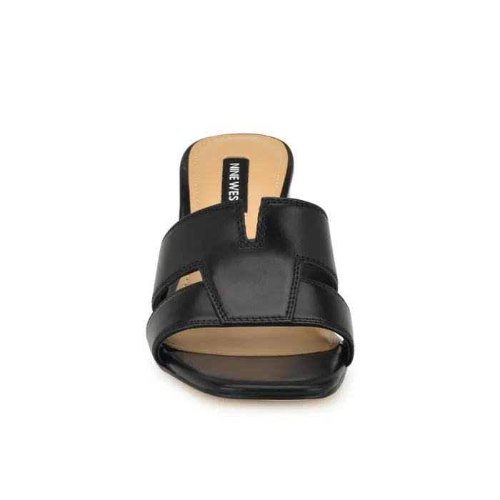 Griselda Block Heel Sandals Black Women Nine West Heels Griselda Block Heel Sandals Black Women Nine West Heels