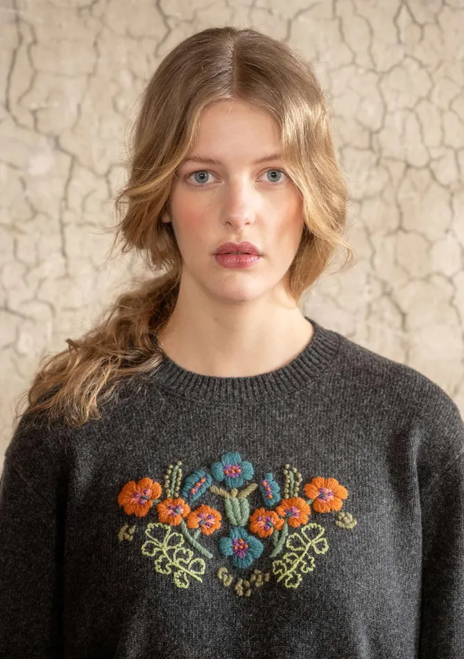 Gudrun Sjdn Emelia Sweater In Recycled Wool Women Tops and Shirts