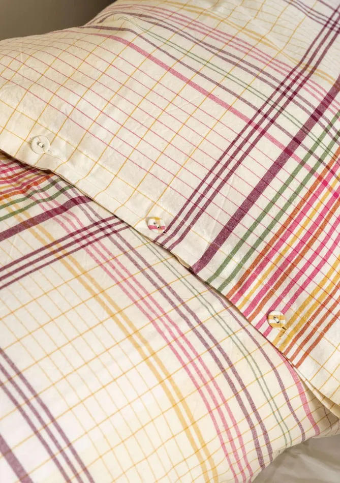 Gudrun Sjdn Rainbow Duvet Cover In Organic Cotton Women Bedroom