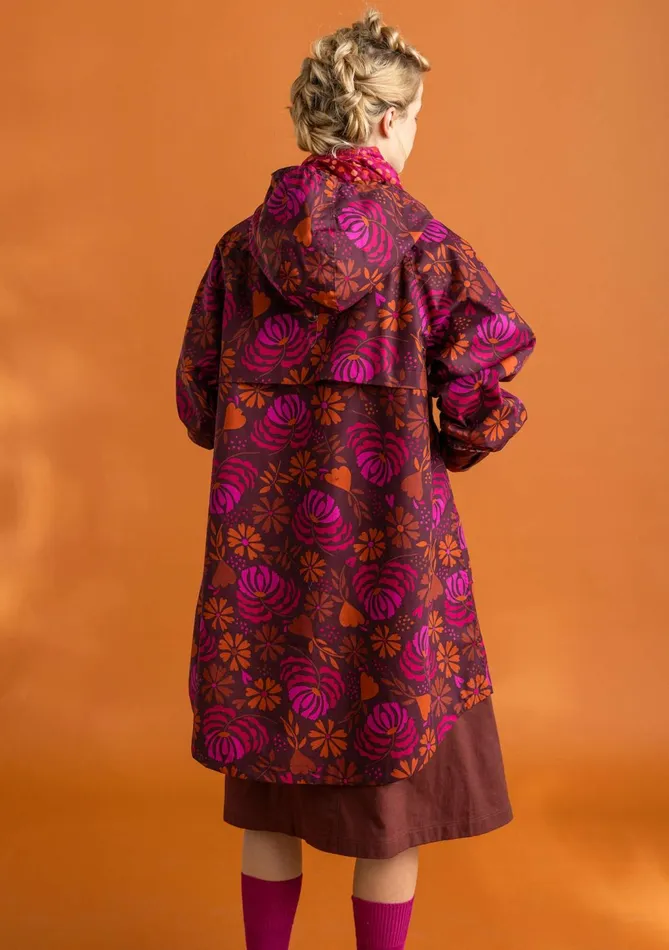 Gudrun Sjdn Woven Hedda Raincoat In Organic Cotton Women Coats and Jackets
