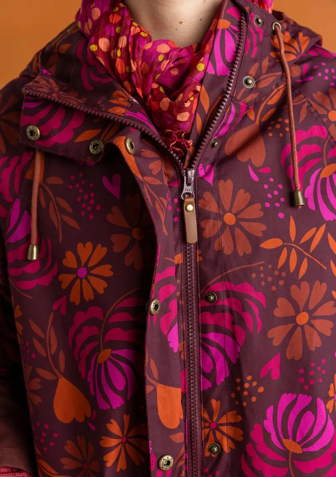 Gudrun Sjdn Woven Hedda Raincoat In Organic Cotton Women Coats and Jackets