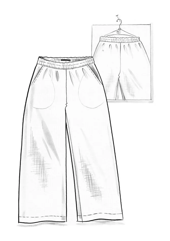 Gudrun Sjdn Woven Linen Pants Women Pants