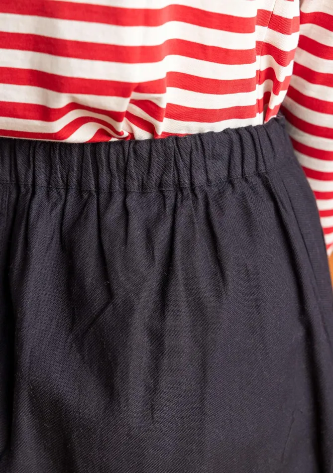 Gudrun Sjdn Woven Twill Skirt In Organic Cotton Women Skirts