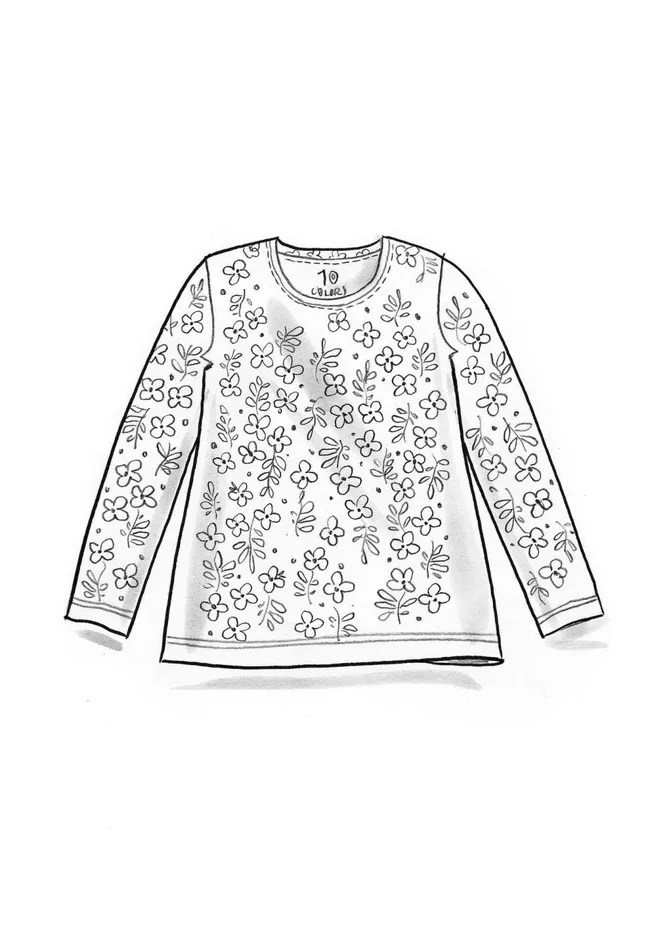 Gudrun Sjdn Ylva Jersey Top In Organic Cotton Women Tops and Shirts