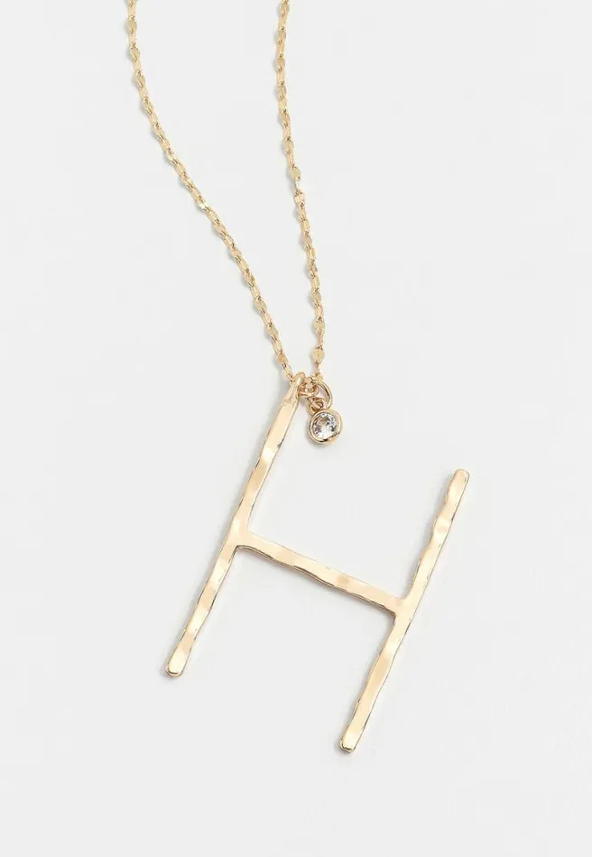 H Initial Necklace Women Maurices Jewelry