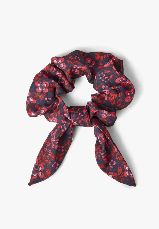 Hair Accessories Women Hush Andria Printed Scrunchie Navyred Floral