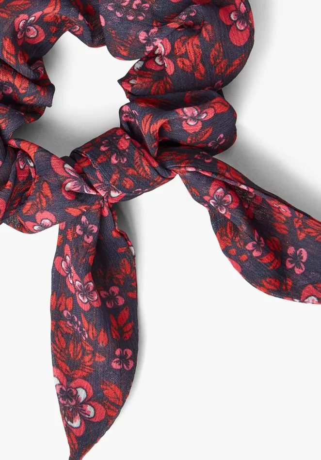 Hair Accessories Women Hush Andria Printed Scrunchie Navyred Floral