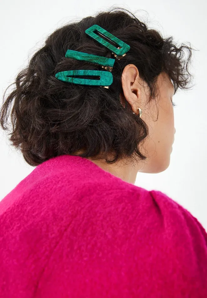 Hair Accessories Women Hush Ayora Hair Clips Green
