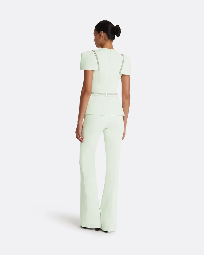 Halluana Spearmint Trousers Spearmint Women Icons Safiyaa