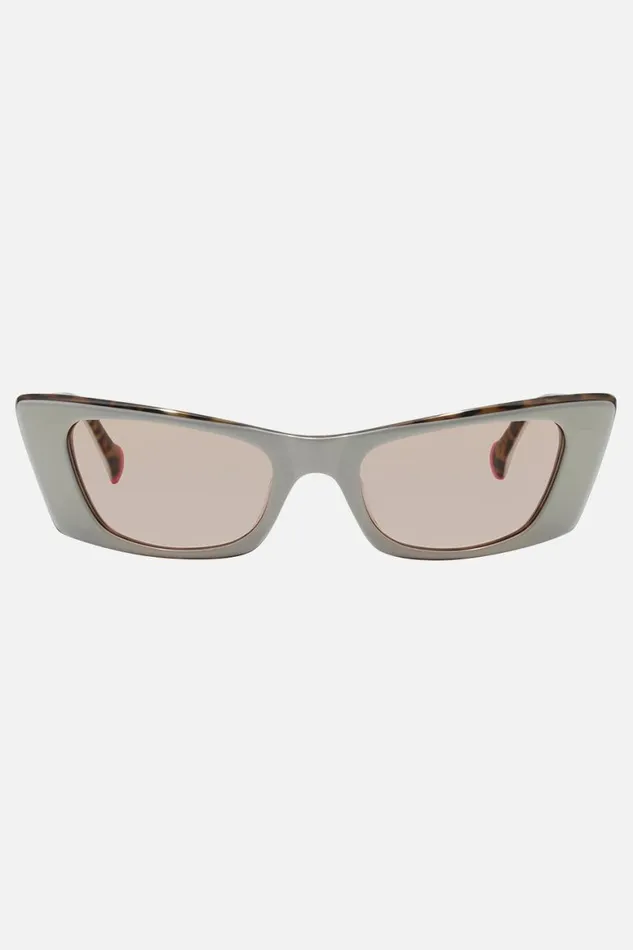 HARBOUR VIEWS SUNGLASSES SOLID WHITE Solid White WomensMens Camilla Sunglasses