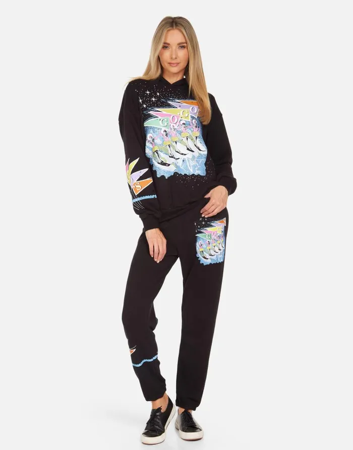 Harmony The GOGO039s Vacation Tour Black Women Lauren Moshi Hoodies