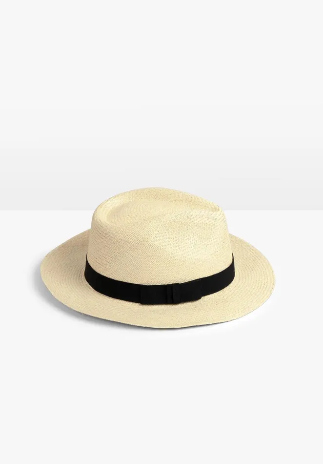 Hats Women Hush Panama Hat Naturalblack