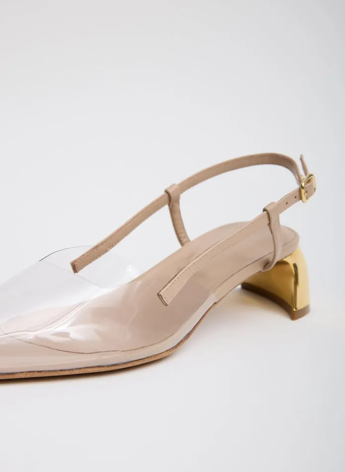 Heels Women Tibi Oscar Clear Slingback