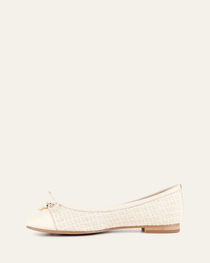 Hermione dress flats off white woven Women DRESS jomercer