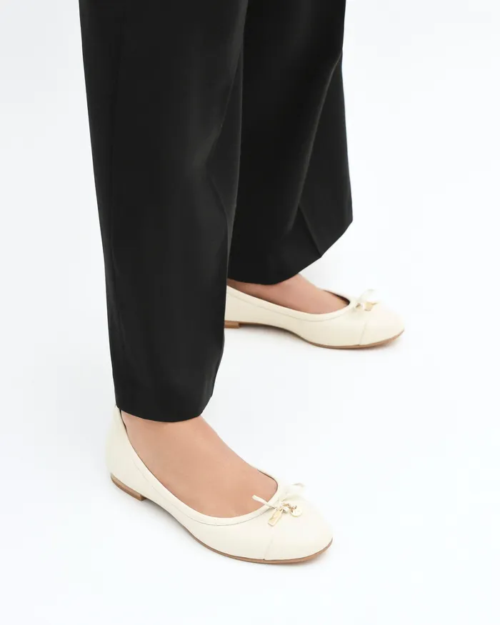 Hermione dress flats off white woven Women DRESS jomercer